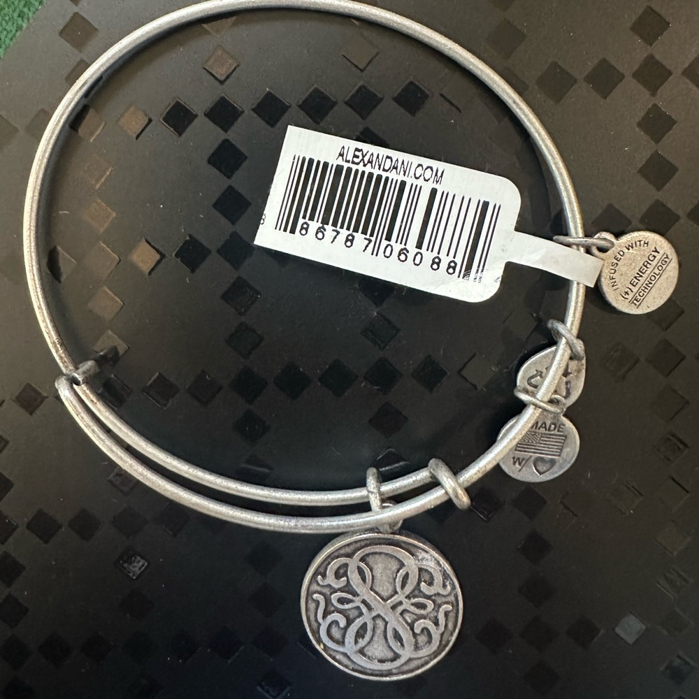 NWT Alex and Ani Silver Path of Life bracelet